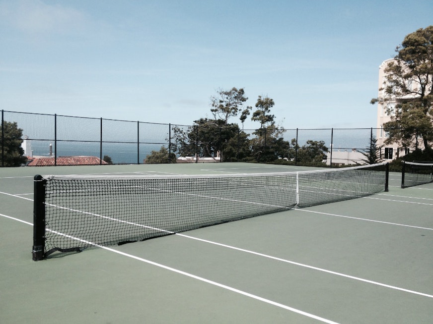 Get Your Serve On At Russian Hill's Alice Marble Tennis Courts