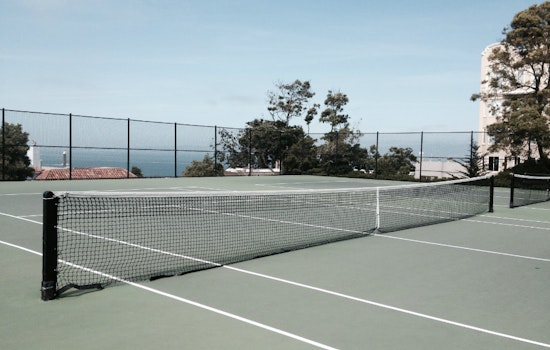 Get Your Serve On At Russian Hill's Alice Marble Tennis Courts