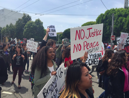 Frisco Five, Supporters March Through Mission To City Hall [Updated]