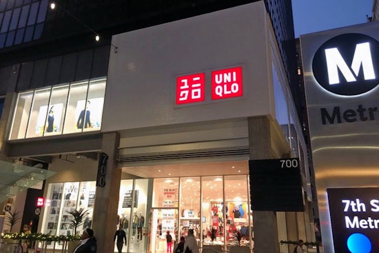 International fashion retailer Uniqlo debuts new downtown shop