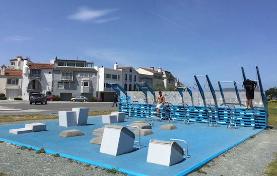 Marina Green Fitness Court Offers Free Al Fresco Workouts