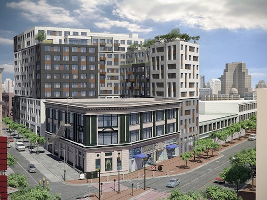 Mid-Market Development News: 1066 Market, Yotel Face Appeals; 92-Foot 'Venus' Sculpture Goes Up