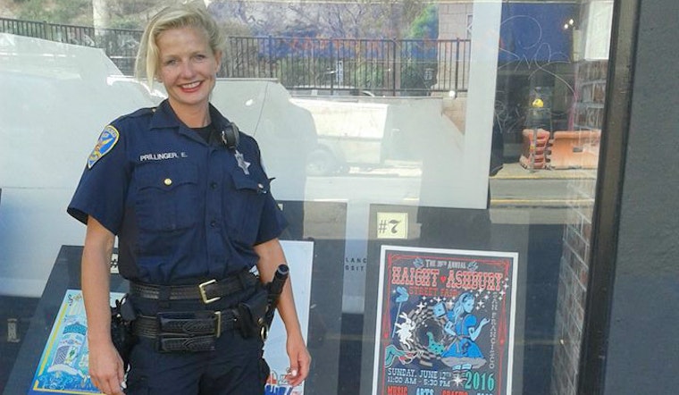 Park Station Officer Lily Prillinger Wins Haight Street Fair Poster Contest