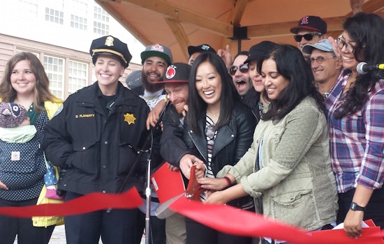Scenes From The Opening Of New Outer Sunset Park 'Playland At 43rd Avenue'