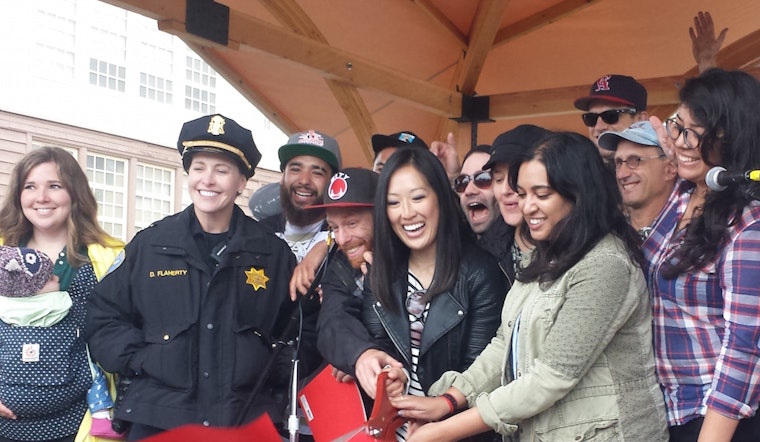 Scenes From The Opening Of New Outer Sunset Park 'Playland At 43rd Avenue'