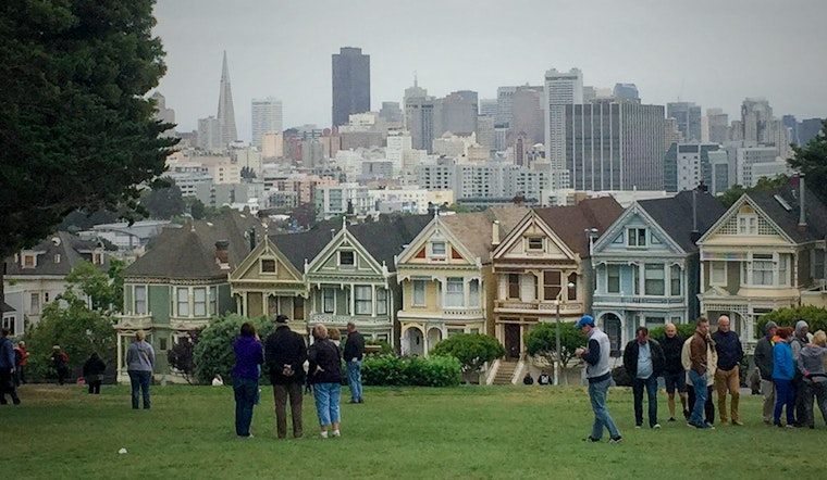 Tonight: A Sunset Toast Before Alamo Square's Renovations Kick Off