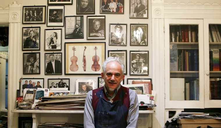 Meet Roland Feller, Divisadero's Violin Maker And Repairman