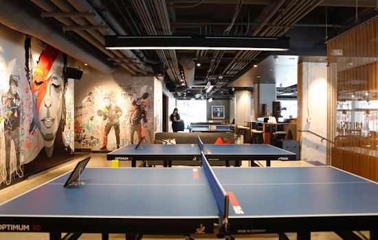 Now Open In Yerba Buena: Long-Awaited Ping-Pong Bar SPiN