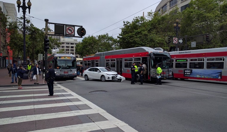 7th & Market Crash Stalls Market Street Transit