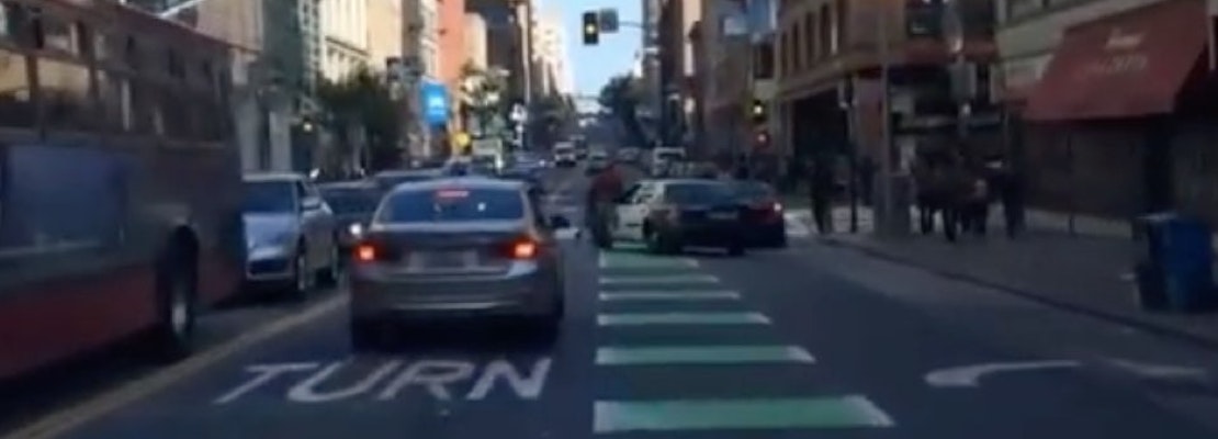 Video: SFPD Squad Car Strikes Cyclist At 2nd & Mission