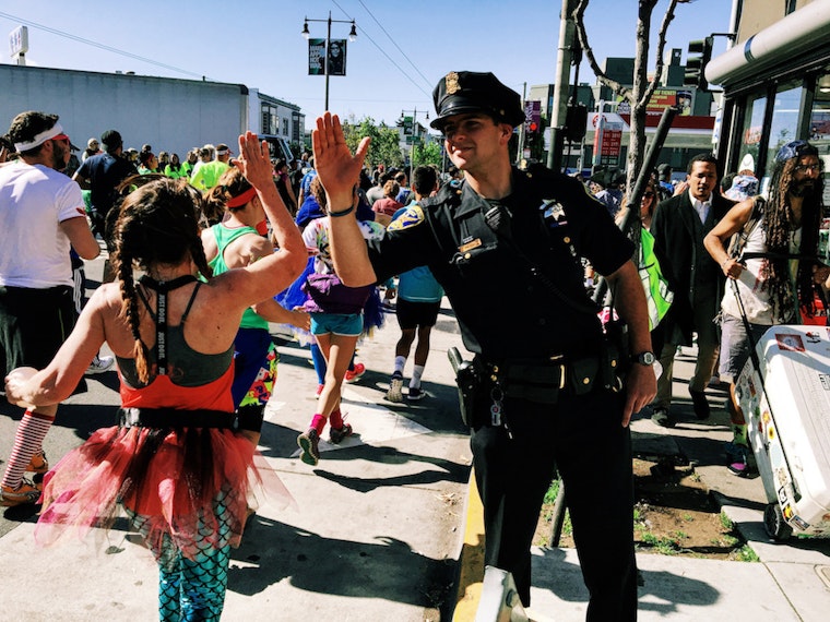 Scenes From Bay To Breakers On Divisadero