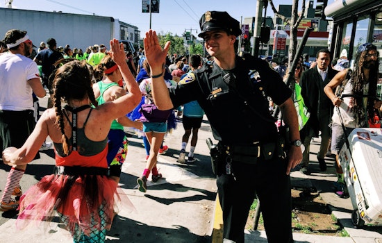 Scenes From Bay To Breakers On Divisadero
