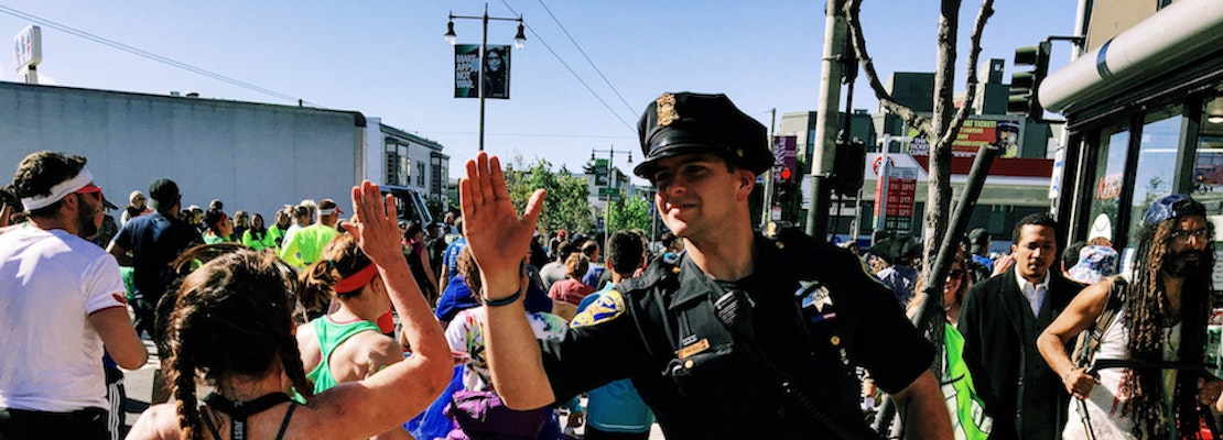Scenes From Bay To Breakers On Divisadero