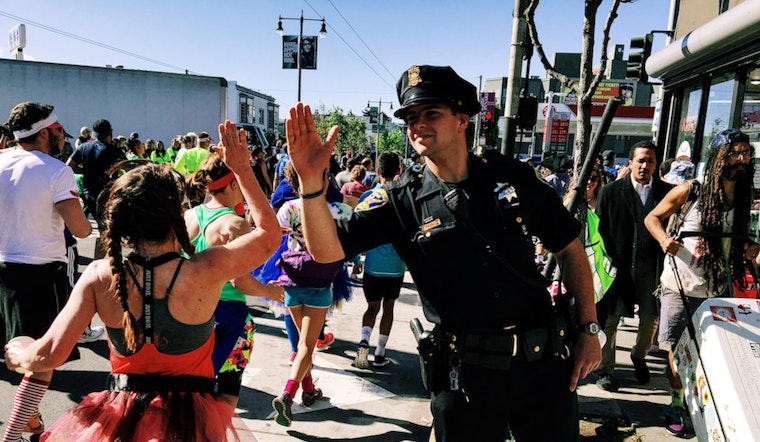 Scenes From Bay To Breakers On Divisadero