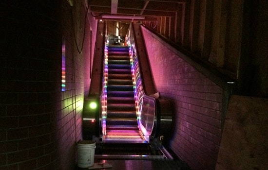 Ride The Rainbow: Castro Station's LED Escalators Launching Tonight