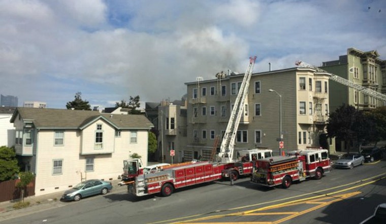 2-Alarm Fire Breaks Out At Webster & Ivy In Hayes Valley