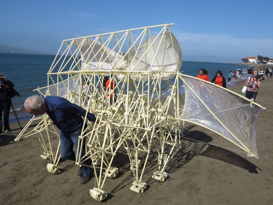 Otherworldly 'Strandbeests' Invade The Exploratorium This Weekend