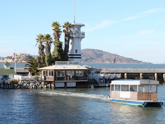 After 2 Months Of Repairs, Forbes Island Sets Sail Back To The Wharf