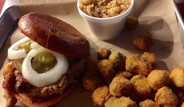 Score fresh barbecue fare and more at North Natoma's new Side Burn BBQ And Brew