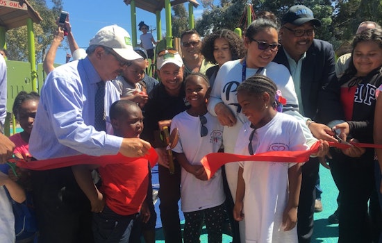 Bayview's New And Improved Gilman Playground Makes Its Debut