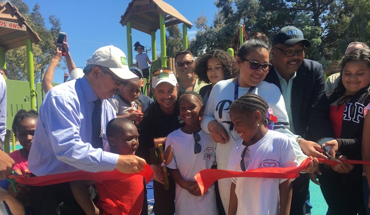 Bayview's New And Improved Gilman Playground Makes Its Debut