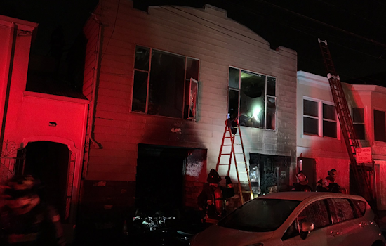 6 injured, 17 displaced in Outer Mission house fire
