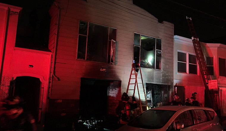 6 injured, 17 displaced in Outer Mission house fire