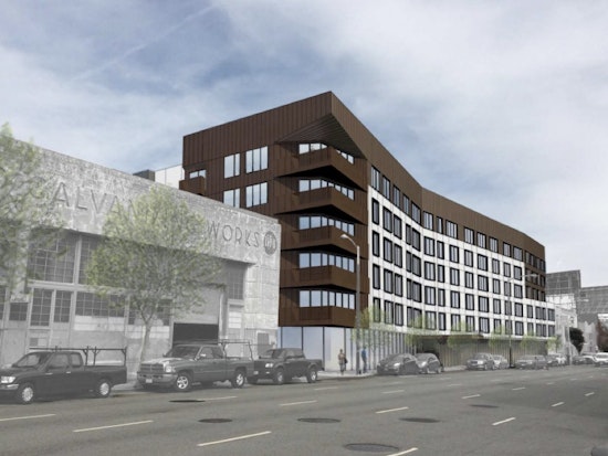 381 Market-Rate Units Proposed For 7th & Harrison Auto Body Shop