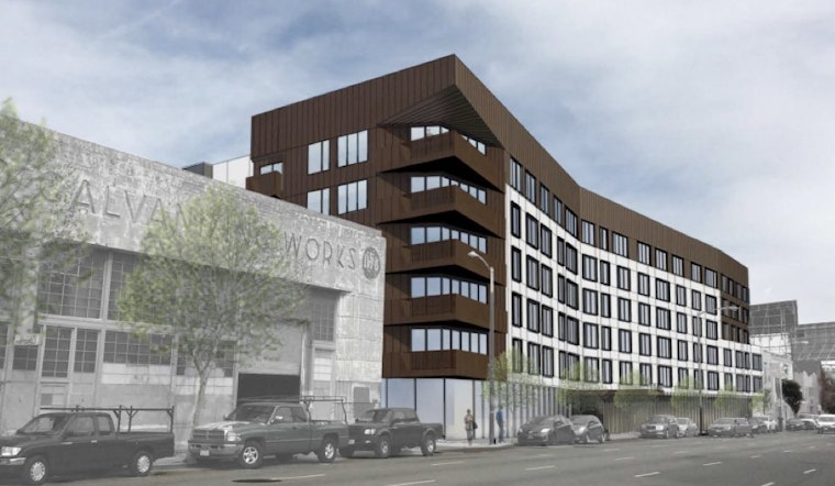 381 Market-Rate Units Proposed For 7th & Harrison Auto Body Shop