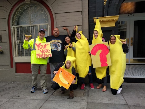 Local Activists Take To The Streets To Drive TL Residents To The Polls