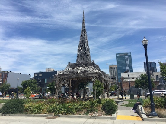 Temple In Patricia's Green To Be Taken Down Next Week
