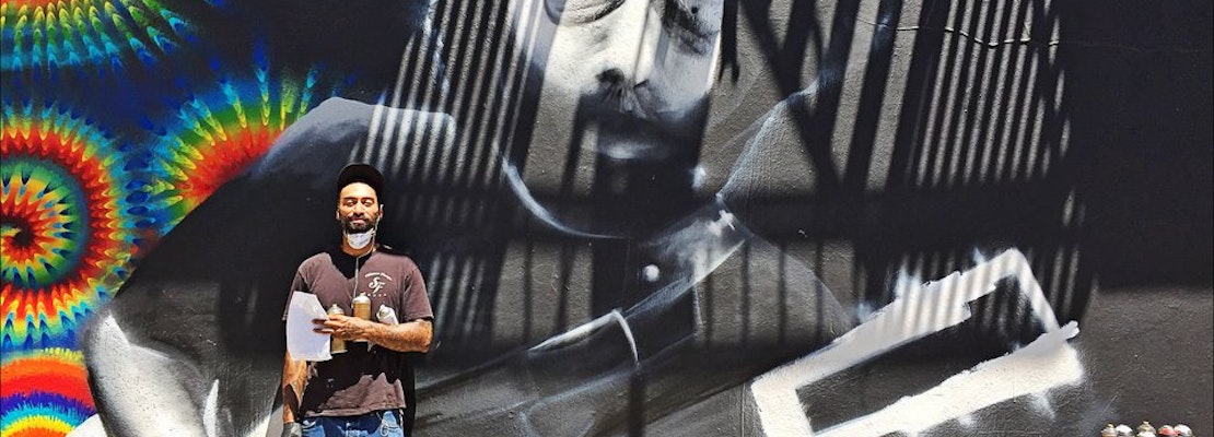 New Jerry Garcia Mural Up At Haight & Cole