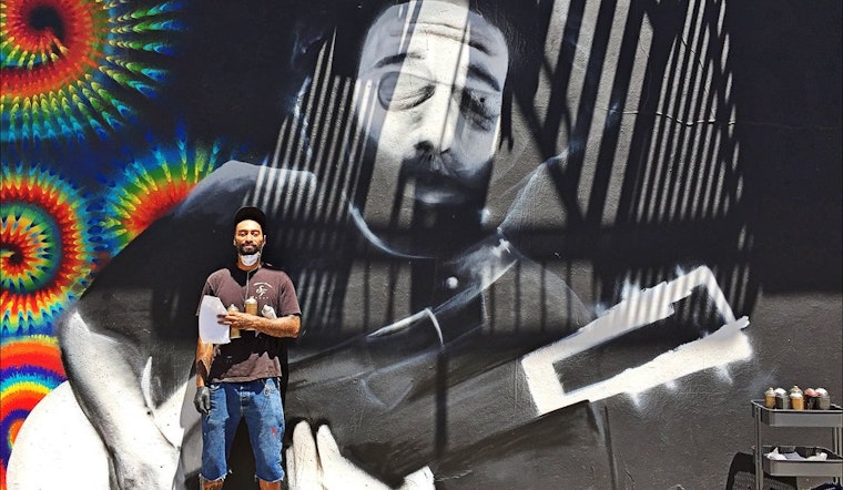 New Jerry Garcia Mural Up At Haight & Cole