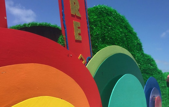 A Behind-The-Scenes Look At District 5's Pride Parade Float