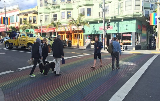 Castro Rainbow Crosswalk Replacement Delayed Until After Pride