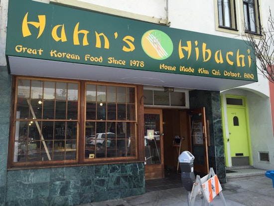 Bistro SF Grill Moving To Noe Valley's Former Hahn's Hibachi Space