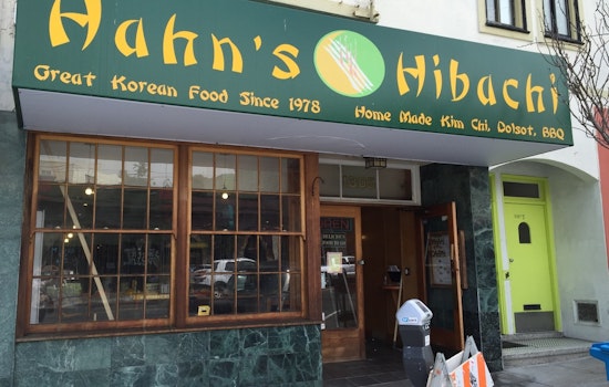Bistro SF Grill Moving To Noe Valley's Former Hahn's Hibachi Space