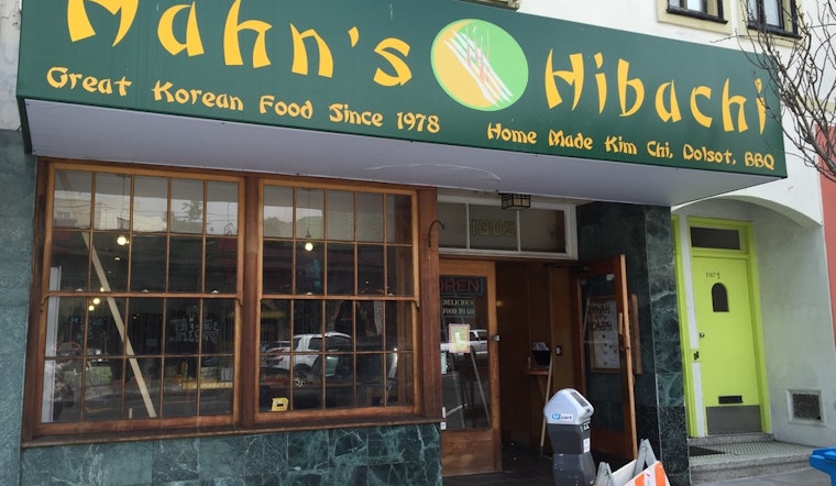 Bistro SF Grill Moving To Noe Valley's Former Hahn's Hibachi Space