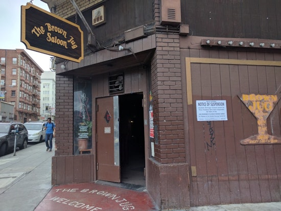 Tenderloin's Brown Jug Saloon Shutters Permanently After Liquor License Suspension, Arrests