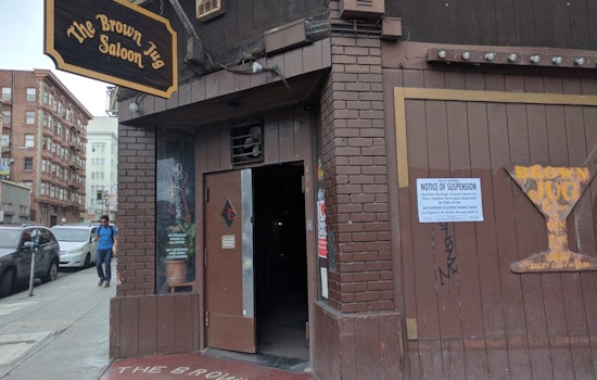 Tenderloin's Brown Jug Saloon Shutters Permanently After Liquor License Suspension, Arrests
