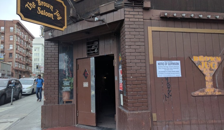 Tenderloin's Brown Jug Saloon Shutters Permanently After Liquor License Suspension, Arrests
