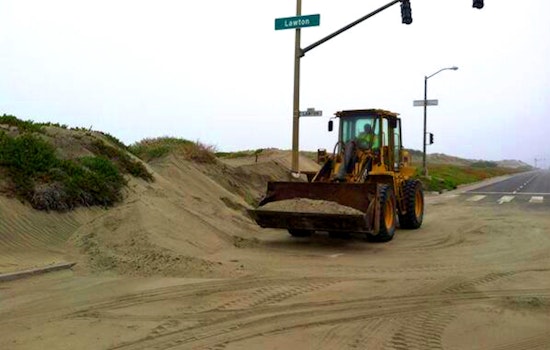 Southbound Lanes Along The Great Highway Closed For Next 10 Days
