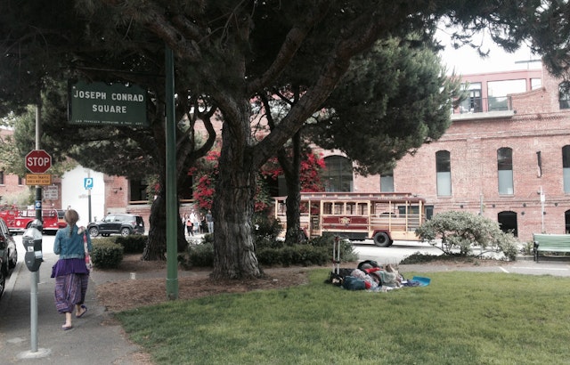 Fisherman's Wharf CBD Seeks To Revitalize Joseph Conrad Square