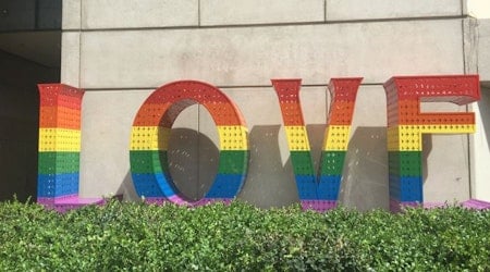 Tomorrow: Celebrate Rainbow LOVE Sculpture Unveiling At Grand Hyatt