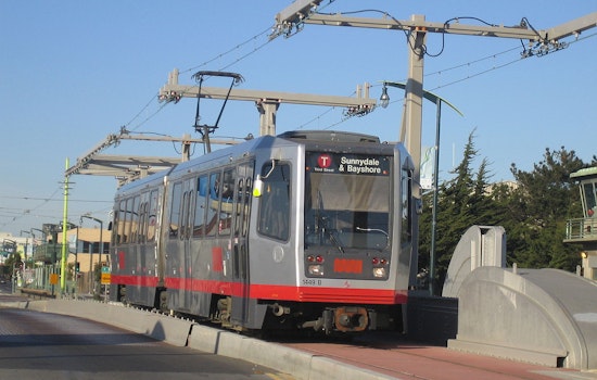 Muni's T-Third line switching to bus shuttles starting January 22