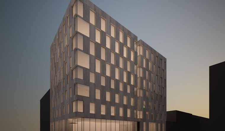 Updated Renderings Surface For 8-Story Residential Building At Larkin & Olive