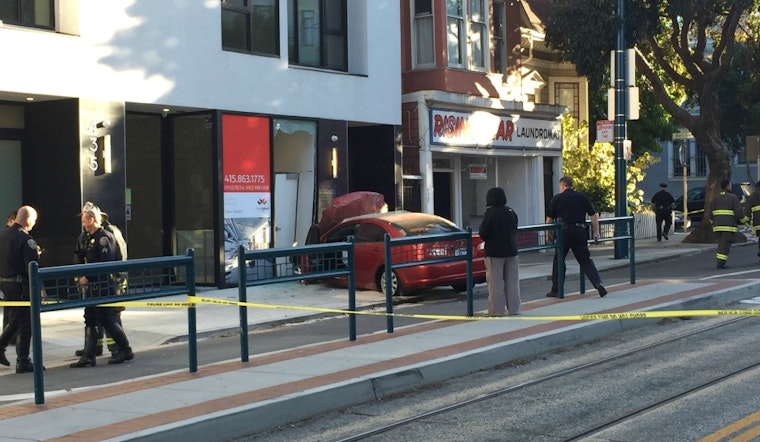 Hit & Run Suspect Crashes At Duboce And Fillmore, Reportedly In Custody [Updated]