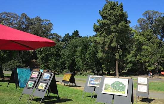 Open-Air Art Exhibition Now Appearing Around Alvord Lake