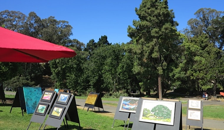 Open-Air Art Exhibition Now Appearing Around Alvord Lake