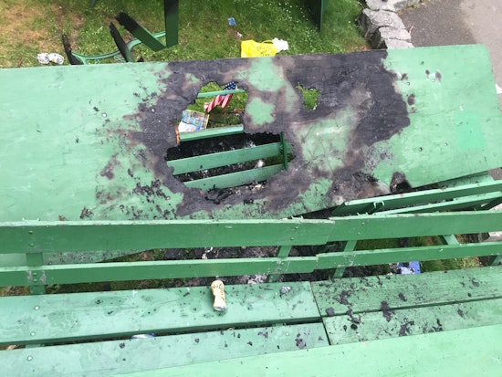 Stern Grove Picnic Tables Torched, Smashed In Repeated Vandalism Incidents